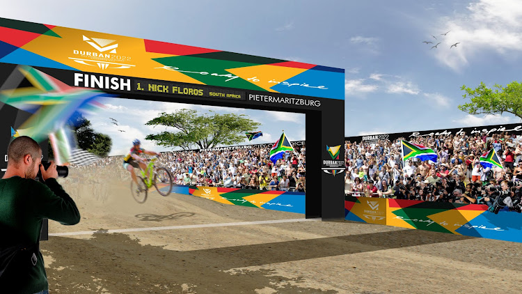 An artist’s impression of various venues to be prepared for the Commonwealth Games in Durban.