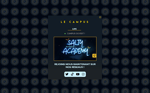 Salty Academy | Live Notification