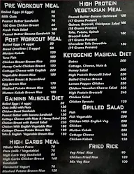 House Of Nutrition menu 1