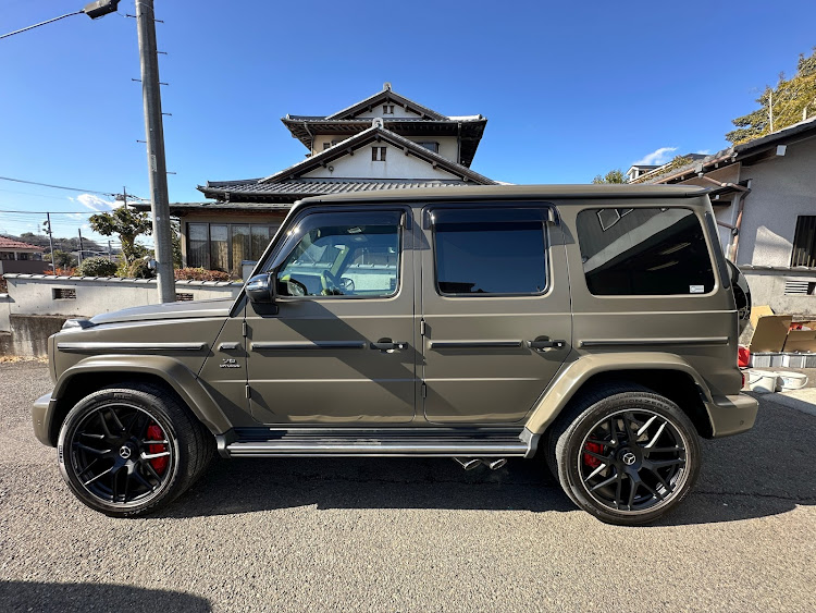 SPARKLEさんが投稿したAMG G63・ガラスコーティング施工・ゲレンデヴァーゲン・Gクラス・マヌファクトゥーアエディションに関するカスタム事例の投稿画像3枚目
