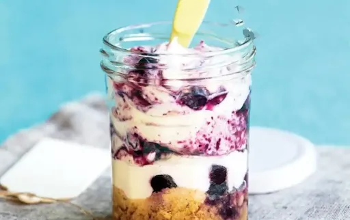 Blueberry Cheesecake In Jar [1 Piece]