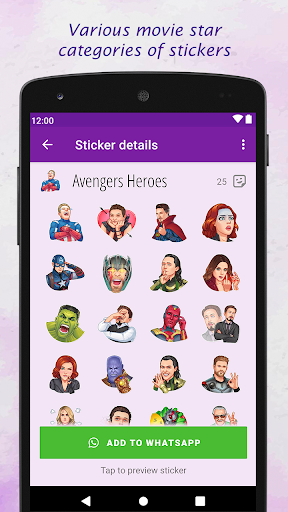 Movie Stickers for Whatsapp