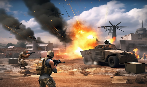 Screenshot Commando Gun War Shooting Game