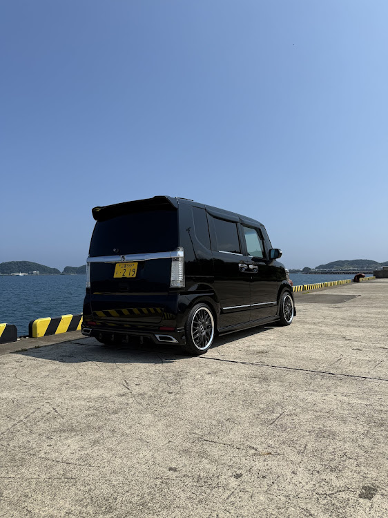Nボックスカスタムの納車・NBOX・ＮBOXカスタム・ドライブに関するカスタム事例の投稿画像2枚目