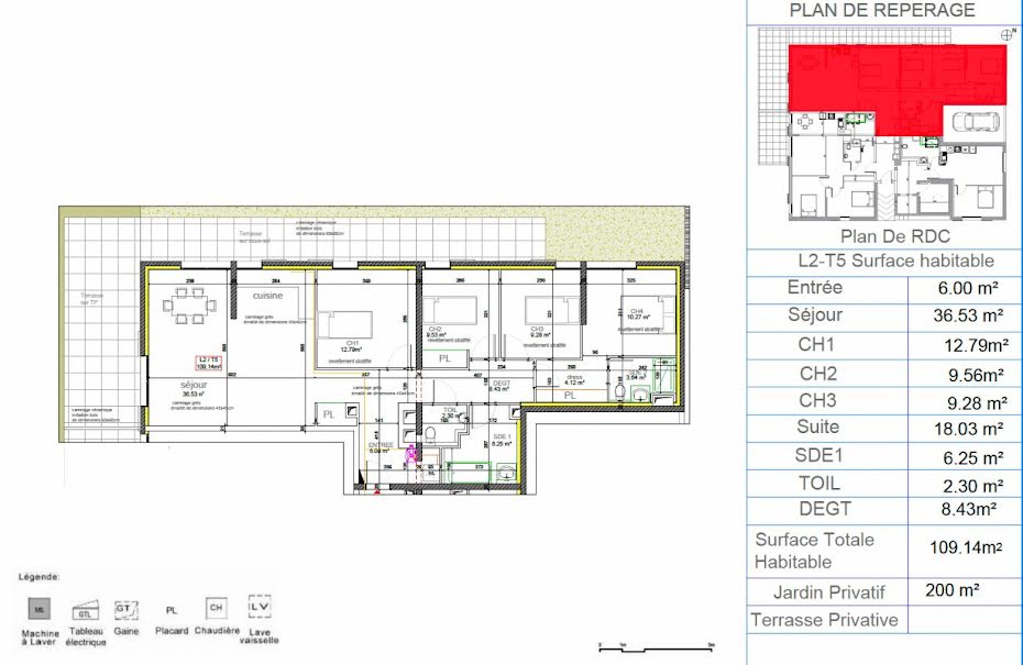 Vente appartement 5 pièces 109 m² à Vétraz-Monthoux (74100), 575 000 €