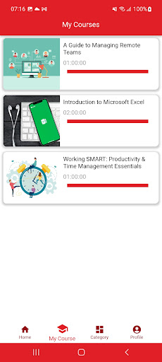 Screenshot Transguardgroup LMS