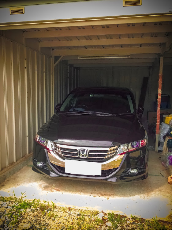 オデッセイの車庫保管・写真加工に関するカスタム事例の投稿画像5枚目