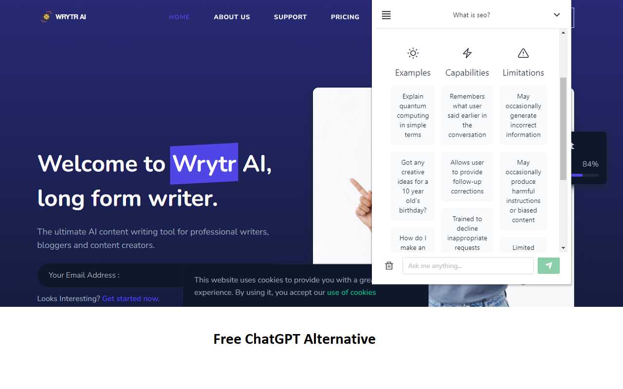 Wrytr AI | ChatGPT Extension Preview image 1