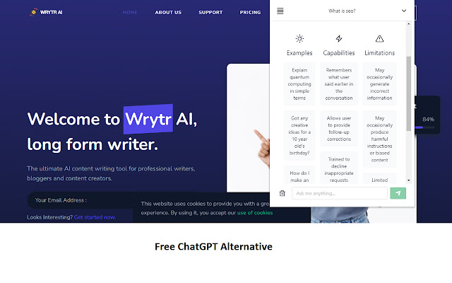 Wrytr AI | ChatGPT Extension