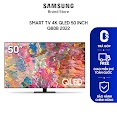 [Mã Elmall6 Giảm 6% Đơn 300K] Smart Tv Samsung 4K Qled 50 Inch Q80B 2022 | Miễn Phí Giao Lắp - Bh 24 Tháng