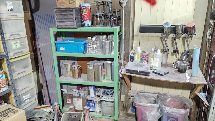 チェイサーの作業場模様替え・会社で大掃除、帰ってきても大掃除(笑)に関するカスタム事例の投稿画像3枚目