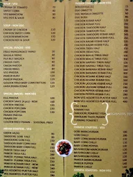 Delhi Darbar menu 1