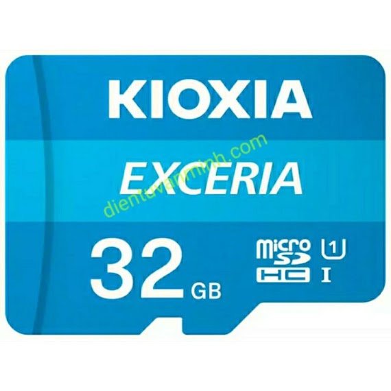 Thẻ Nhớ Microsd Kioxia 32G/64G Class 10 Tặng Đầu Đọc Usb