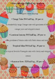 Oh So Sweets menu 7