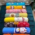 Vỏ Gối Ôm Poly Cotton ( Giao Ngẫu Nhiên Màu)