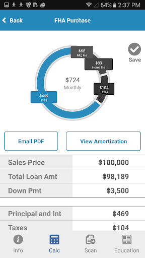 My New Home Mortgage Calc