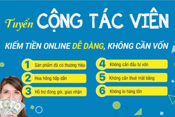 tuyển cộng tác viên online