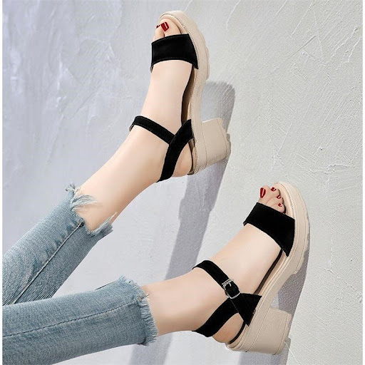 Title 3, Womens platform sandals with buckle, offering ...