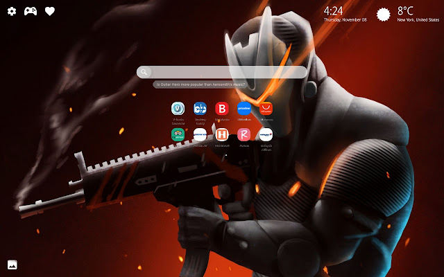 Fortnite Omega Wallpaper HD New Tab