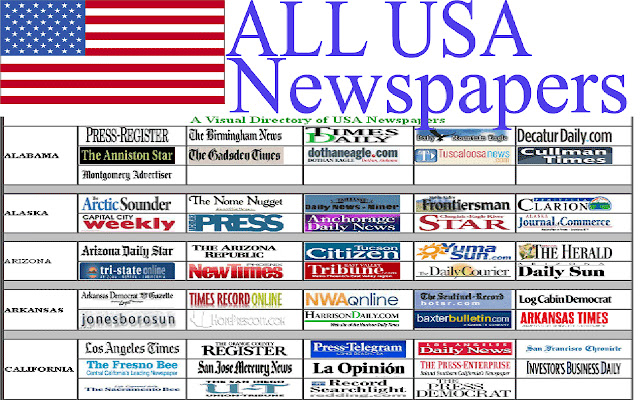 USA Newspapers chrome extension