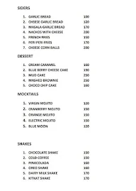 Pizza Ville menu 2