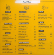 Cheesy Land Cafe menu 4