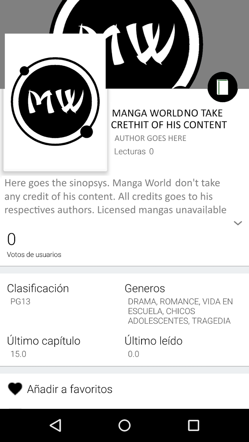 Manga World Screen 2