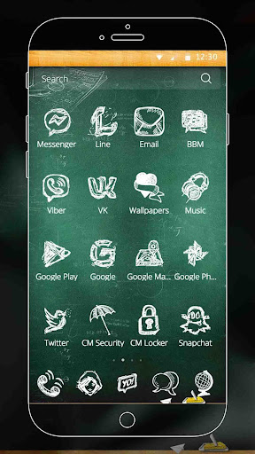 BlackBoard Graffiti Theme