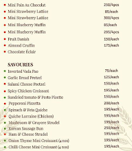 Bakery By Foodhall menu 3