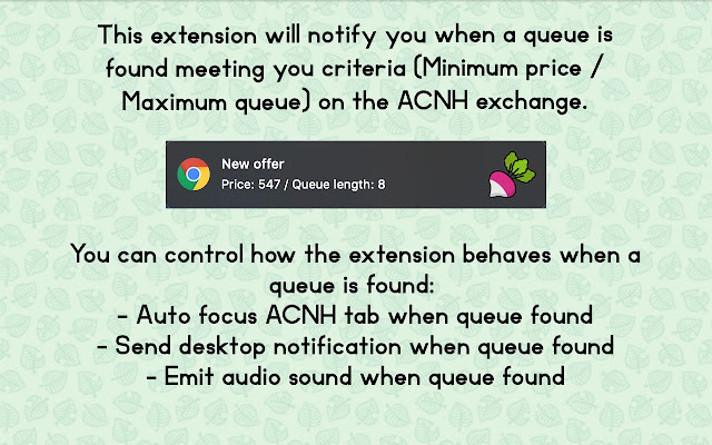 ACNH Exchange Turnip skip the queue