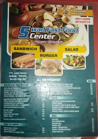 Swad Fast Food menu 1