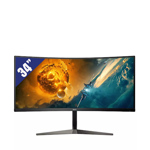 Màn hình LCD PHILIPS 34" 345M2CRZ (3440 x 1440/VA/165Hz/4 ms/AMD FreeSync)