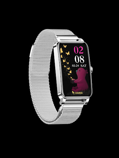 Title 5, ZX19 Ladies Smart Watch Bracelet Heart Rate Blo...