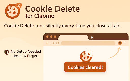 Cookie Delete for Chrome Preview 2