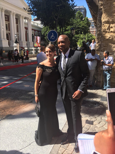 Mmusi Maimane and his wife Natalie.