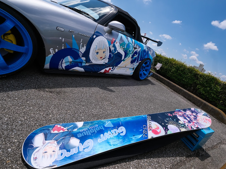 S2000のS2000・内装カスタム・レカロ・SR-7F・痛車に関するカスタム事例の投稿画像1枚目
