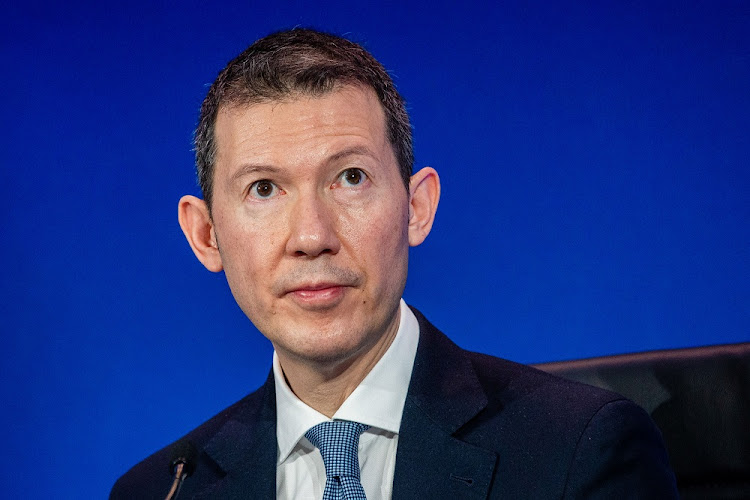 Air France-KLM Group CEO Ben Smith addresses the company's full-year earnings news conference in Paris, France, February 20 2019. Picture: MARLENE AWAAD/BLOOMBERG