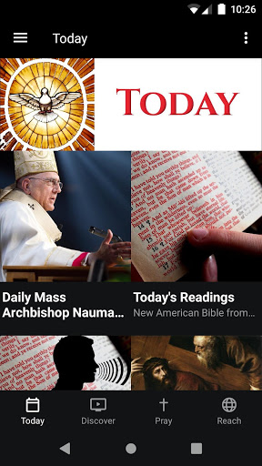 Screenshot Catholic Spirit