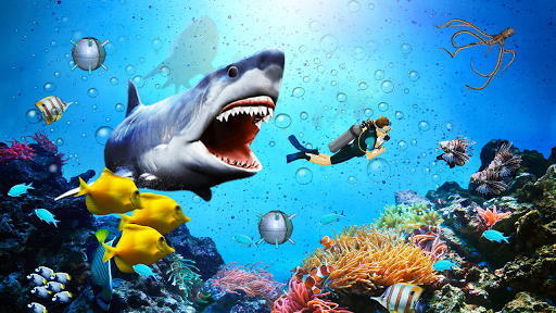 Angry Shark Attack - Wild Shark Game 2019 1.0.2 screenshots apk mod hack proof 2