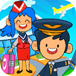 Cover Image of Скачать My Pretent Airport Travel Town 1.9 APK