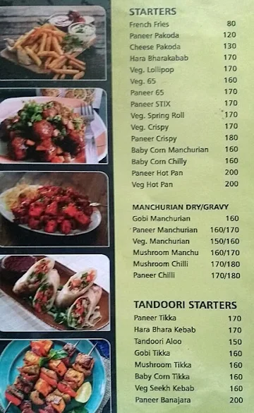 Shree Sai Pure Veg Restaurant menu 