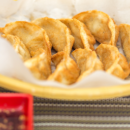 Pan-Fried Beef Dumplings