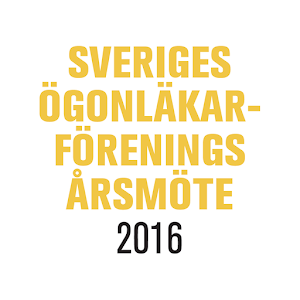 Sveriges Ögonläk. Årsmöte 2016 logo
