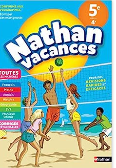 Cahier de vacances Nathan 5ème 4ème