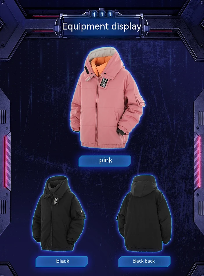 Veste Homme en Coton à Capuche et Faux Col Montant, Style Deux Pièces. Confort et élégance pour un look décontracté et tendance.