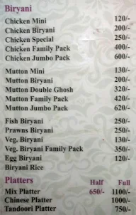 New Green Bawarchi Restaurant menu 8