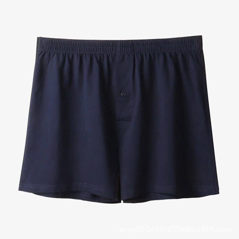 Men's Boxers Underwear Loose Shorts Pure Cotton Comfortable Breathable Underwear for Daily Wear Soft and Lightweight Men