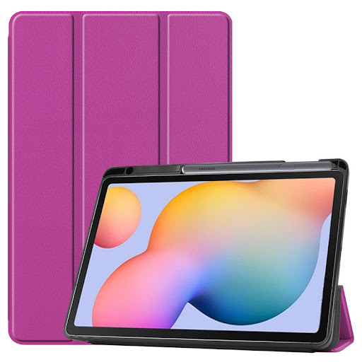 Title 6, S6 Lite 10.4 P610 P615 Flat Case, Tri-Fold, Bel...