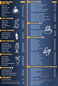 Bites & Brew The Fusion Cafe menu 1