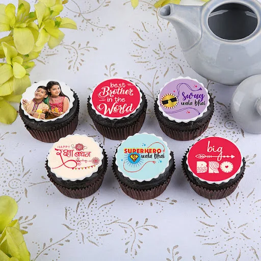 Siblinghood Personalised Cupcake Set